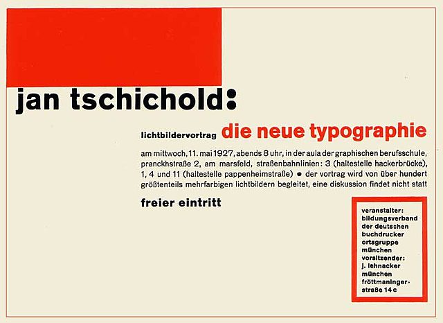 La Nueva Tipografía (Jan Tschichold)