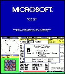 Graphic operative sistem Windows 1.0