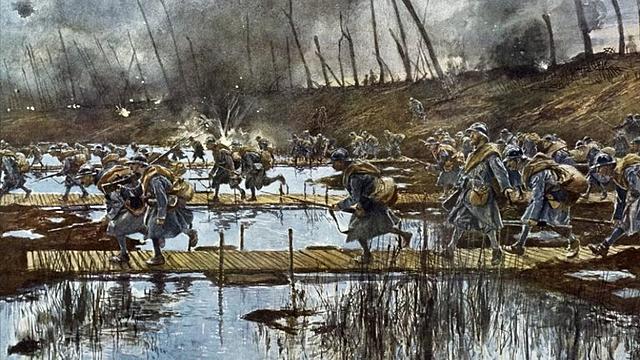 El Imperio Austrohúngaro le declara la guerra a Rusia