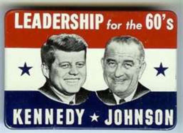 John F. Kennedy announces his candidacy for president
