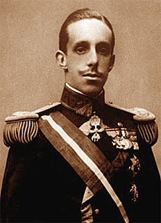 El rey Alfonso XIII se exilia