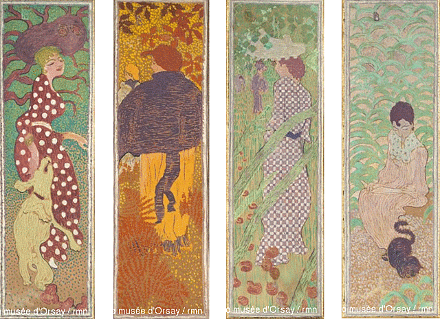 Femmes au jardin Pierre Bonnard