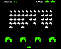 Space invaders