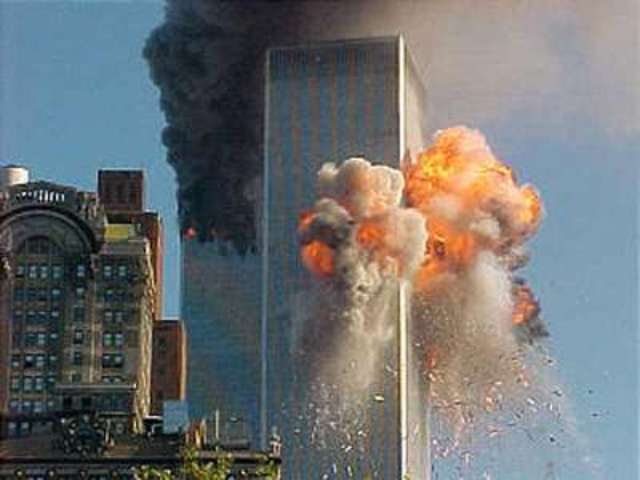 911-The hijackers intentionally crashed two of the airliners into the Twin Towers of the World Trade Center in New York City, killing everyone on board and many others working in the buildings.