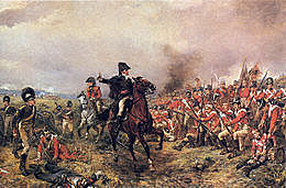Derrota de Napoleón en Waterloo