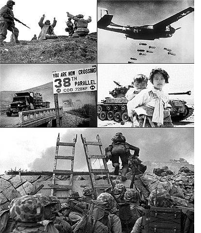 Guerra en corea: 25 de junio de 1950-27 de julio de 1953