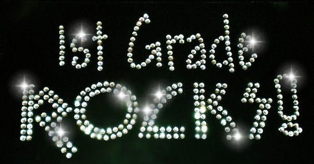 My first day of class in 1 grade