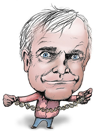 Reacción en cadena polimerasa.