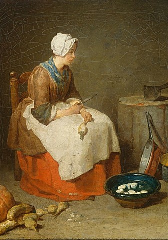 La Fille de cuisine Jean-Siméon Chardin