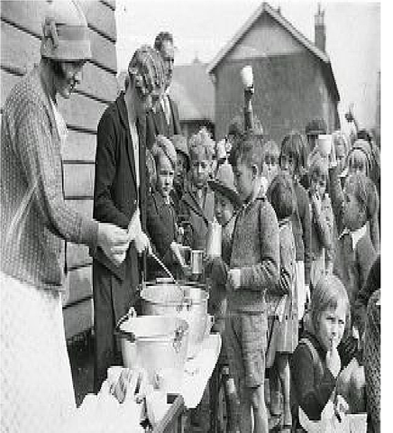 Gran depresión:  29 de octubre de 1929 – 1939