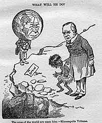 The United States annexes Guam, the Philippines, and Puerto Rico.(1866-1898)