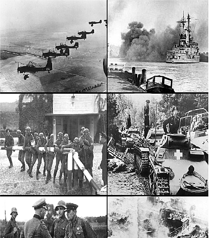 Invasión alemana en Polonia  1 sept. 1939 – 6 oct. 1939