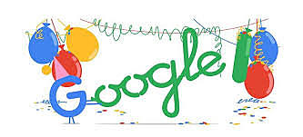 Aniversario  18 de Google