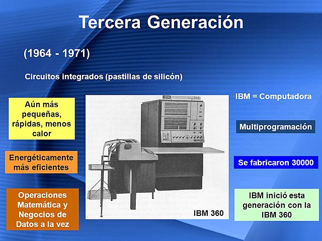 LA TERCERA GENERACIÓN