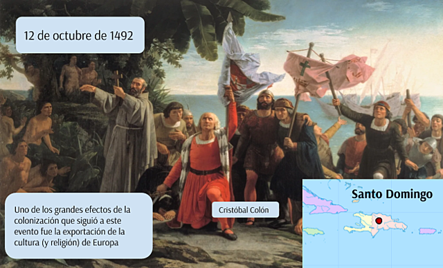 Llegada a Santo Domingo