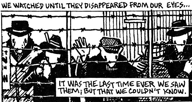 Vladek sends his first son away to be safe.