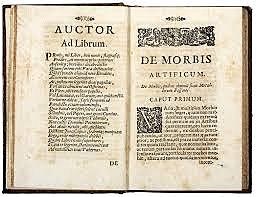 Bernardino Ramazzini ( De morbis artificum diatribe "Enfermedades de trabajadores")