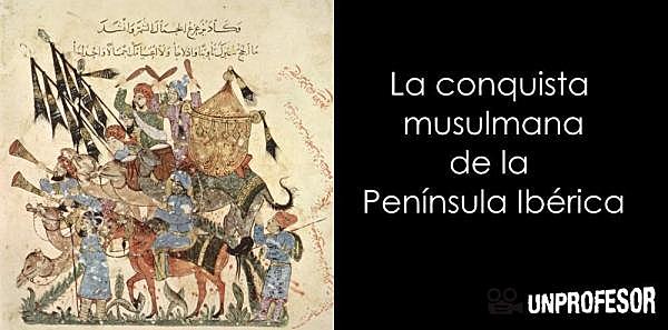 los musulmanes invaden la península ibérica