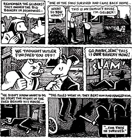 It's hard for Vladek to find someone who will provide refuge in sosnowiec