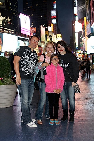 My family went to NYC for a week.