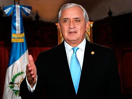 Otto Fernando Pérez Molina.