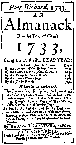 Poor Richard's Almanac