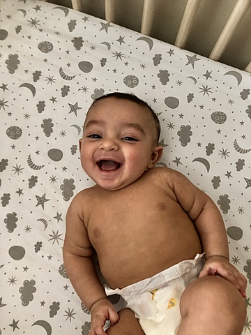 I nannied for my baby cousin.