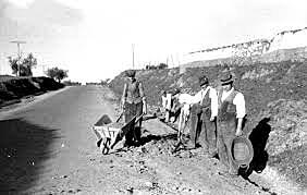 Se marcaron las superficies de las carreteras