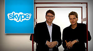 Janus Friis y Niklas Zennström