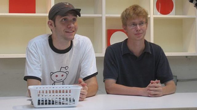 Steve Huffman y Alexis Ohanian