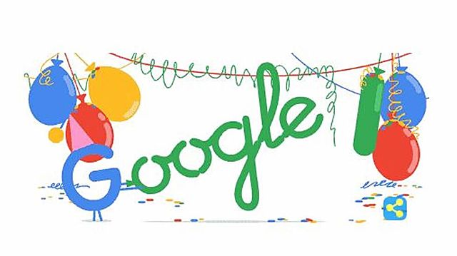 18 aniversario de Google