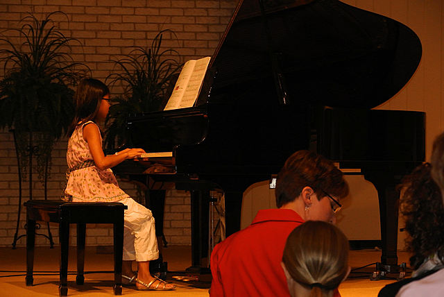 Josie Starts Piano