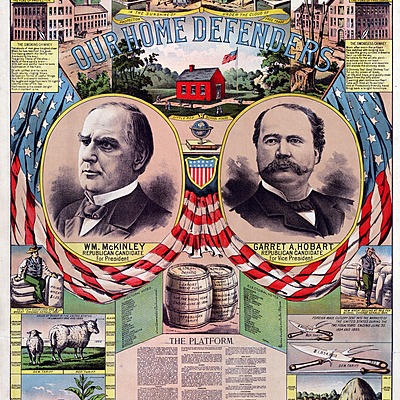 Timeline: 1896 election of William McKinley