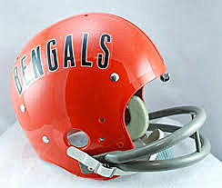The Continuation of the Plastic Helmets and Double Bar Face Masks (The 1960s).