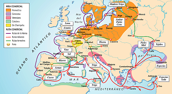 Rutas comerciales