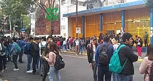 Entré al bachillerato.