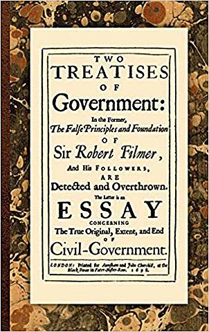 John Locke publishes Two Treatises of Government