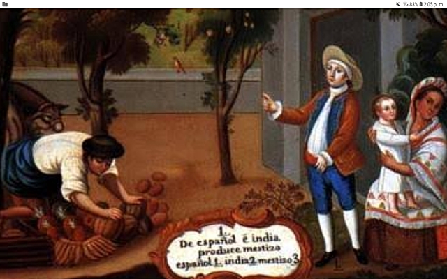 Comienzo del Mestizaje