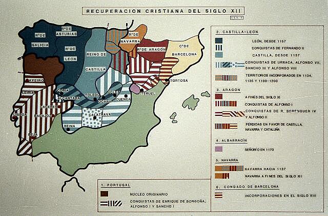 Conquista de Toledo. Avance de la Reconquista hacia el Sur