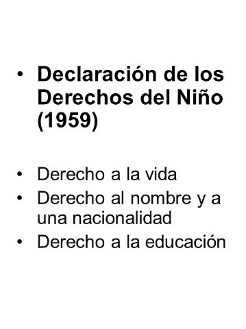 20 de noviembre de 1959 edad contemporanea