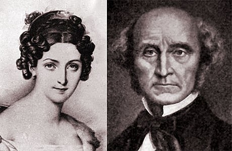 John Stuart Mill y Harriet Taylor
