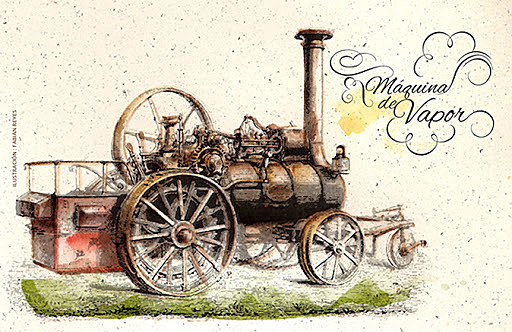 Maquina de vapor (Siglo XIX)