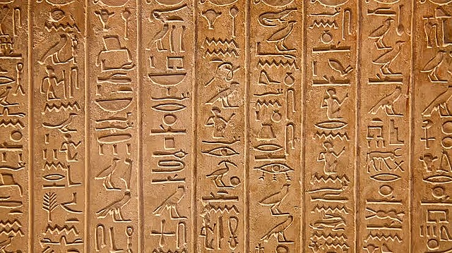 Jeroglíficos Egipcios