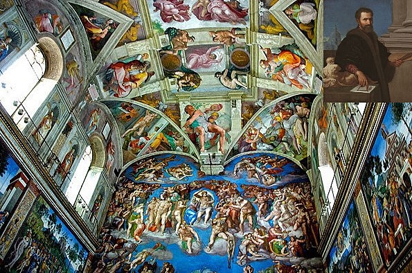 Miguel Ángel (pintura Capilla Sixtina)