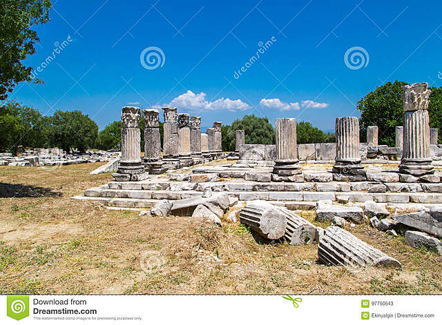 Templo de Hécate en Legina (Asia Menor).