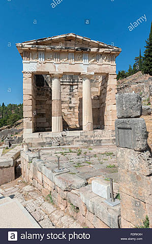 Tesoro de los Atenienses en Delfos.