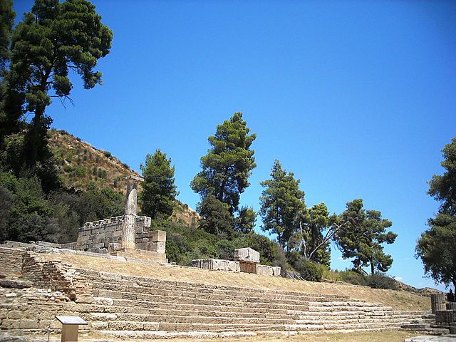 Tesoro de Gela en Olimpia.