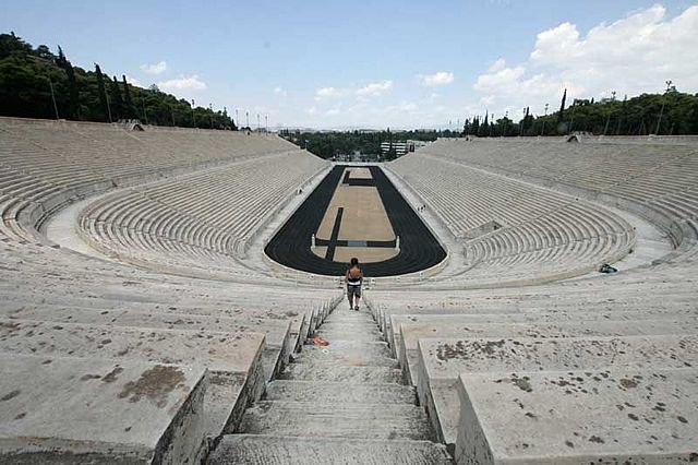 Estadio griego de Atenas.