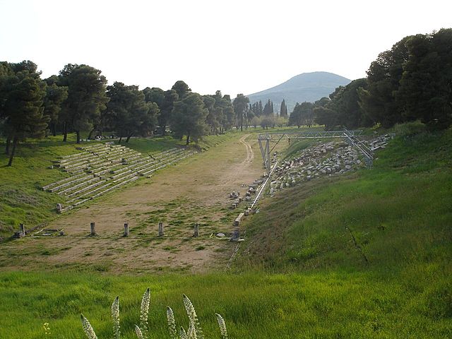 Estadio griego de Olimpia.