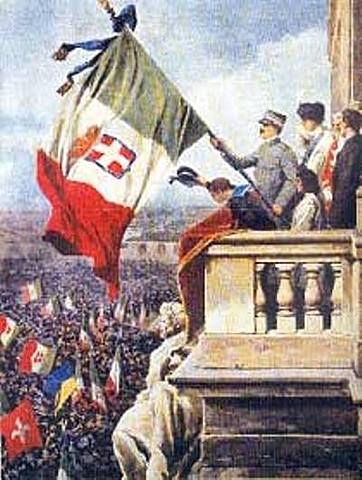 Italia declara la guerra al Imperio Austrohúngaro